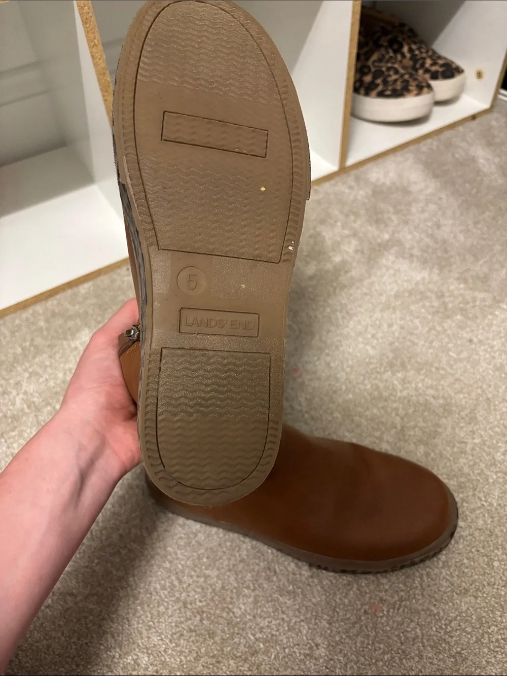 Lands end boots